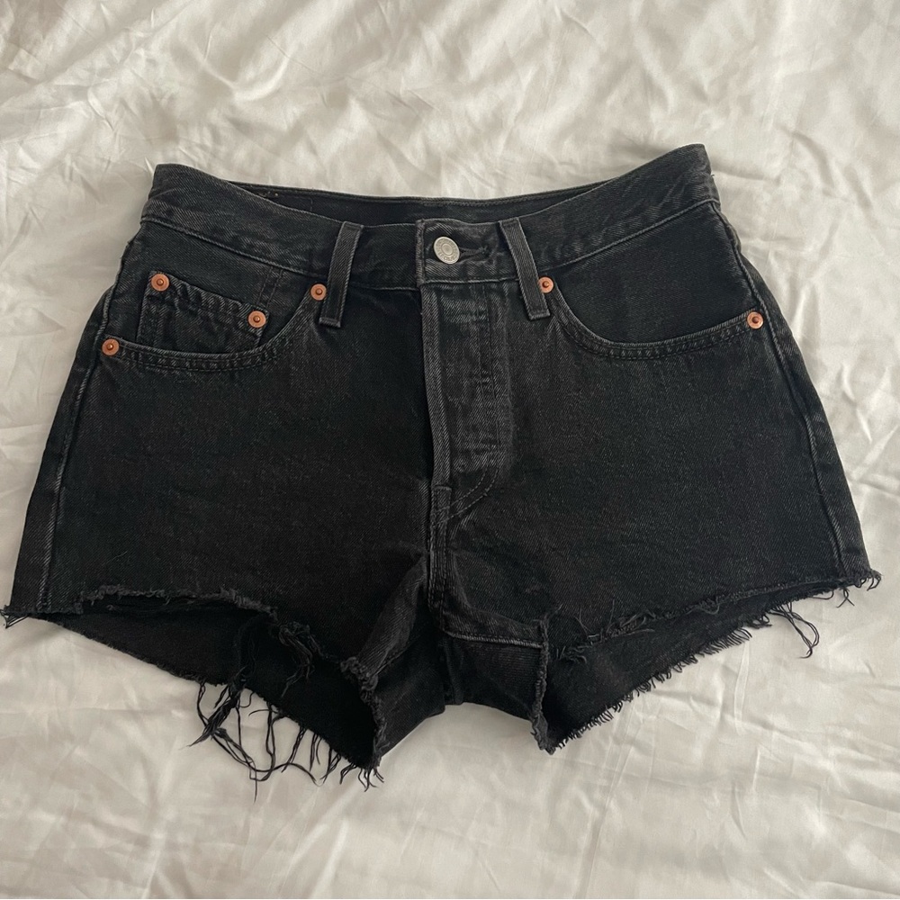 Black Levi shorts